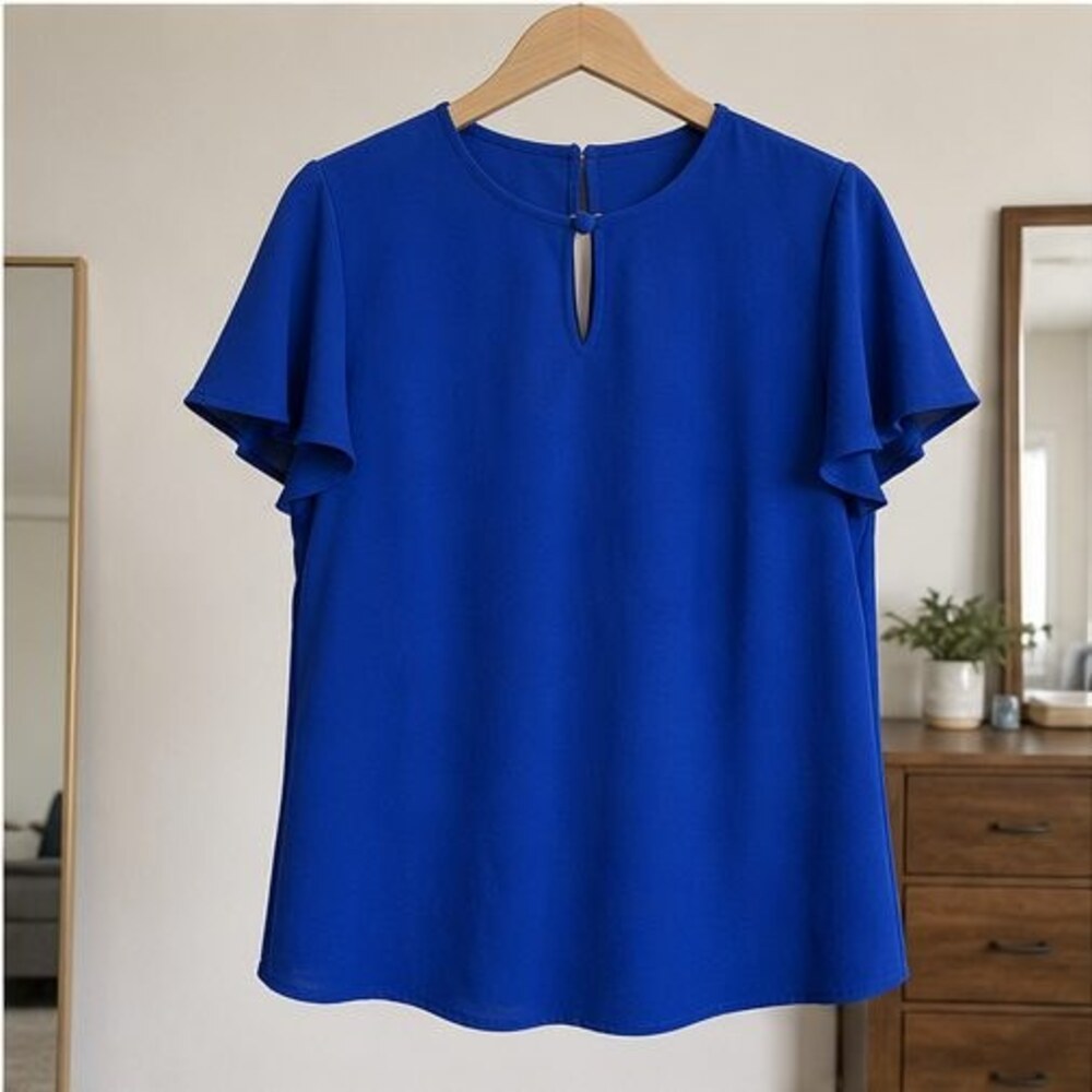 Cream Puff Sleeve Top